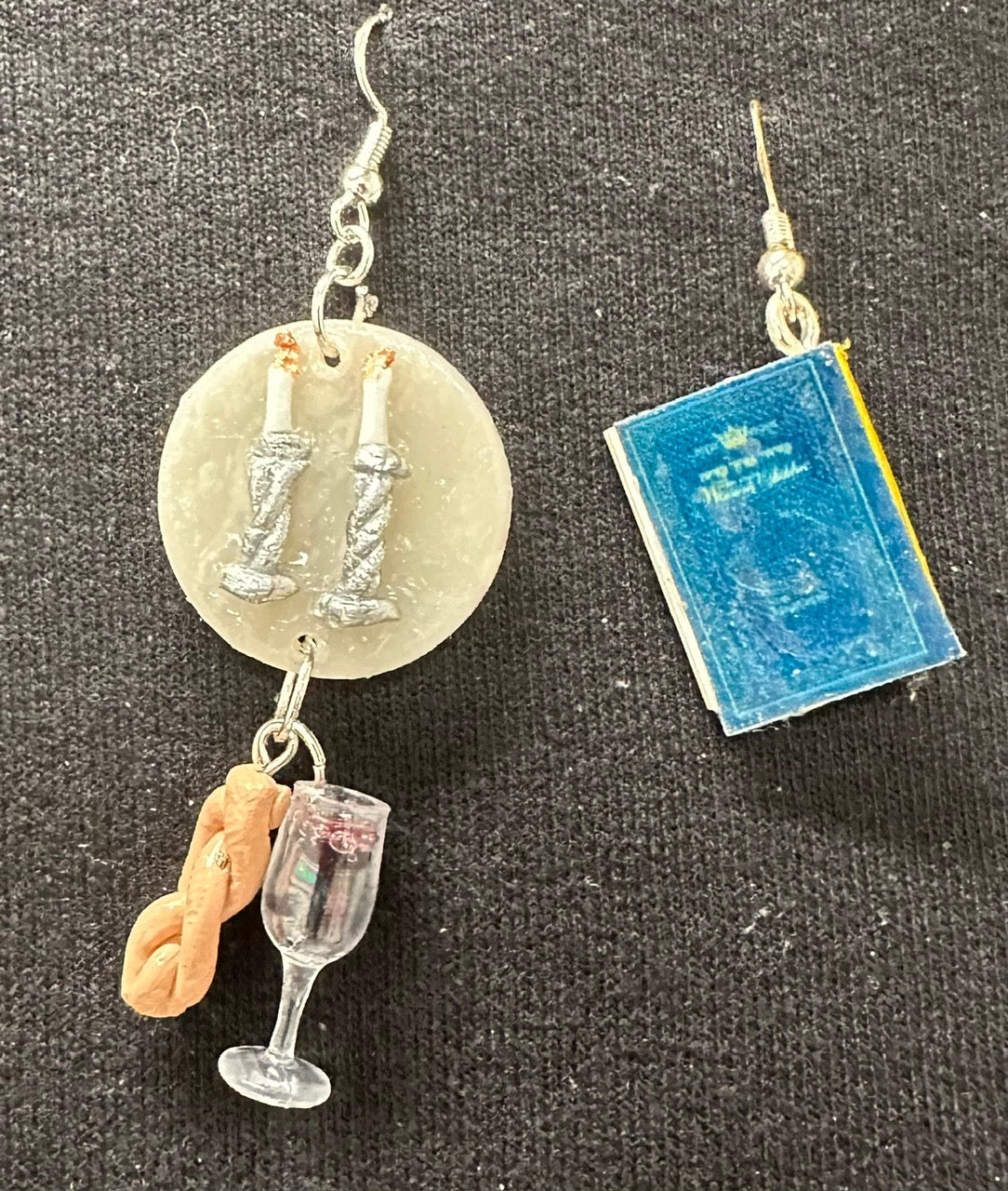 Shabbat Charm Earrings