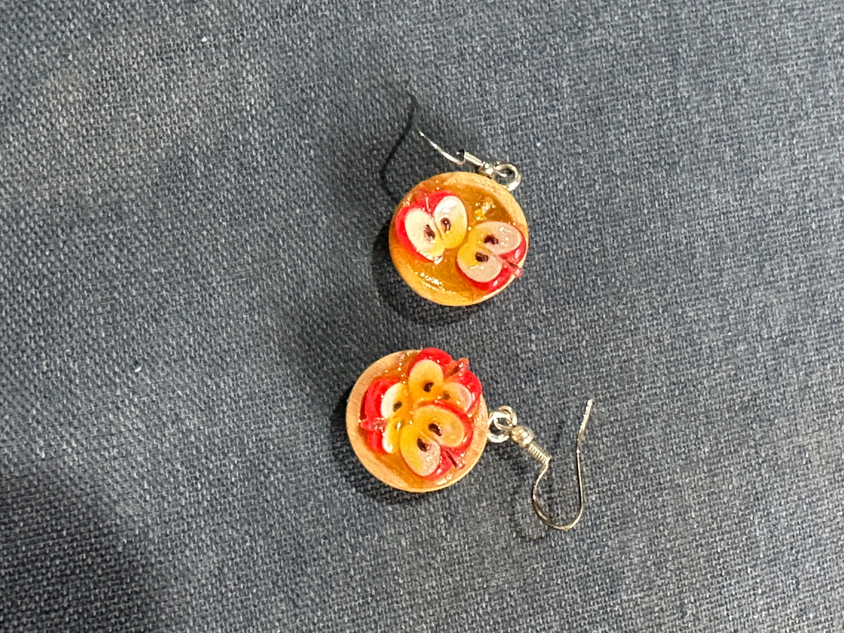 Rosh Hashanah Apple and Honey Earrings