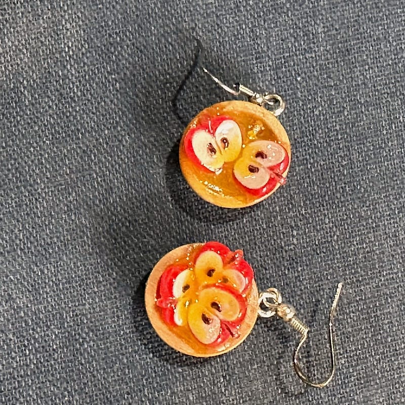 Rosh Hashanah Apple and Honey Earrings